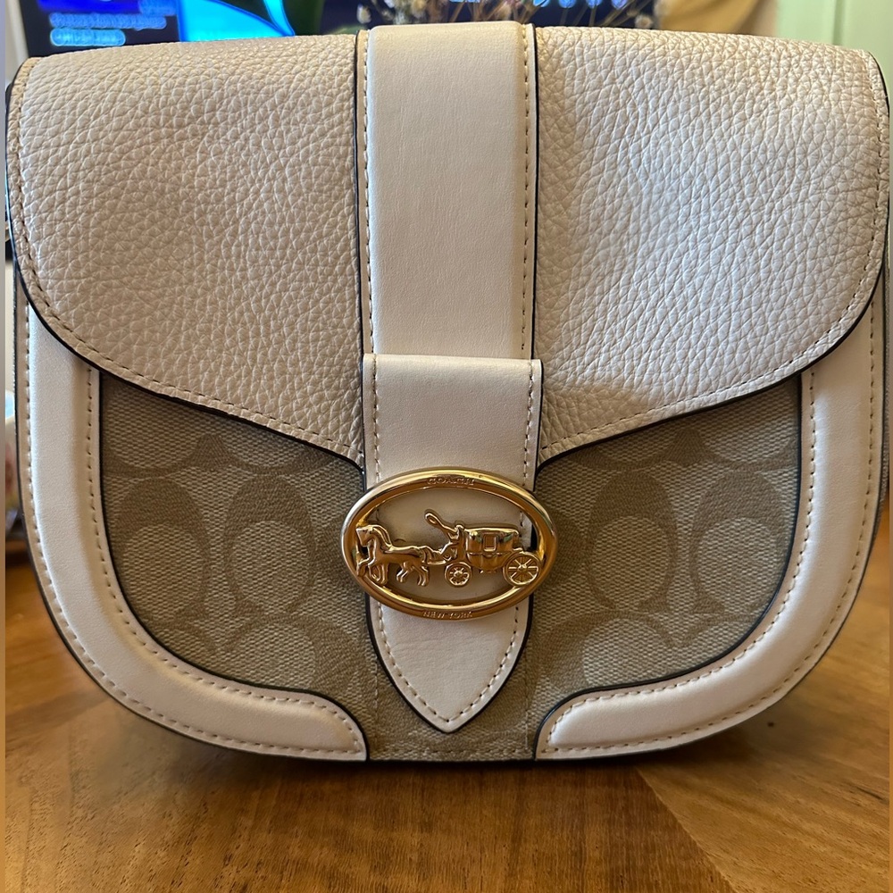 COACH Georgie Saddle Bag